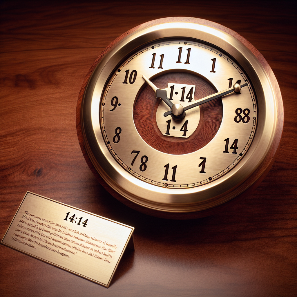 14:14 Uhr Bedeutung: Was Sie über die Uhrzeit wissen sollten